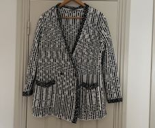Zara cardy coatigan size 10
