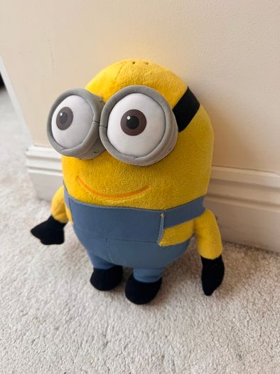 Minion Bob Whitehouse Leisure Soft Plush Despicable Me 2 Minions approx. 28 cm. Used Please see photos