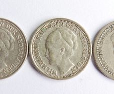 Netherlands, Wilhelmina I, 10 Cents, 1919-36-37, Silver Coins