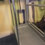 Large Glass Top Home Office Desk - Very Good Condition Image 4
