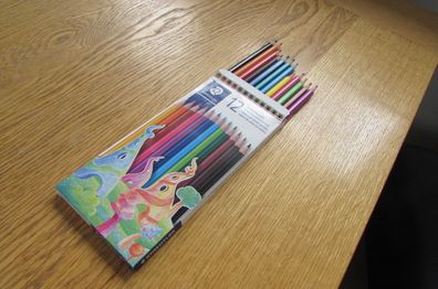 STAEDTLER Wood-Free Coloured Pencils - Box of 12
