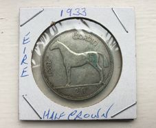 Coins - 1933 Eire Halfcrown. ( Reduced)
