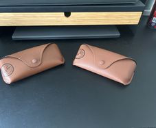 Rayban Case x2 with cloths