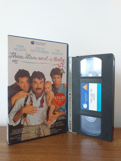 Three Men And A Baby VHS Pal Video Cassette Tape