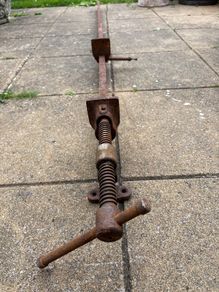 Seven foot vintage sash clamp - Tools