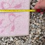 Girls Pink bedroom rug Image 2