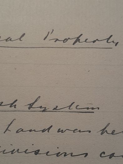 two hand written books