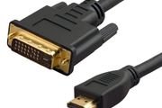 HDMI-compatible to DVI Cable 1m Male 24+1 DVI-D Male Adapter Gold Plated 1080P for HDTV DVD Projector PlayStation 4 PS4/3 TV BOX