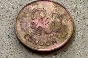 Vintage R &amp; W (ruffler &amp; Walker,london) Brass Gaming/amusement/vending Token