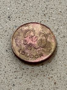 Vintage R & W (ruffler & Walker,london) Brass Gaming/amusement/vending Token