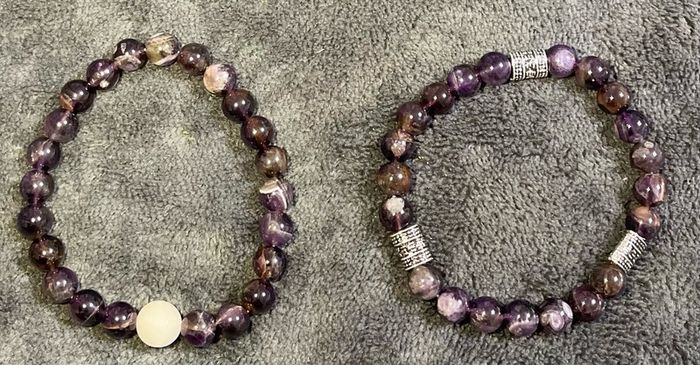 Handmade Crystal Bracelet - Amethyst