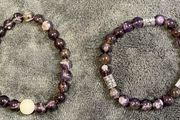 Handmade Crystal Bracelet - Amethyst
