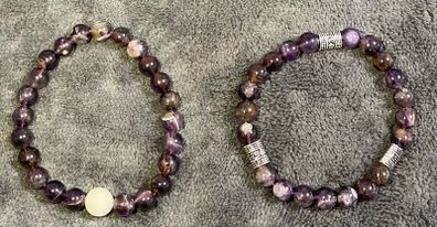 Handmade Crystal Bracelet - Amethyst