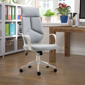 Ergonomic Office Chair Breathable Mesh Fabric 360 Swivel Computer Home with Wheels, Grey