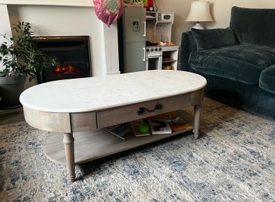 Marble Coffee Table & TV unit