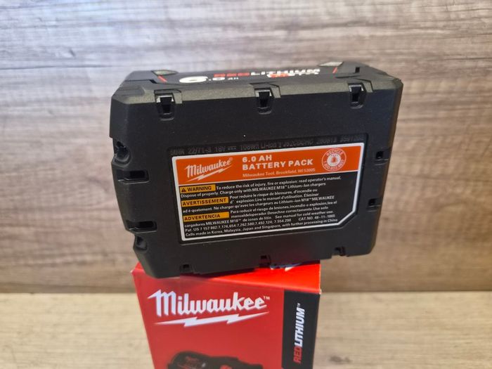Milwaukee 18V 6Ah Battery