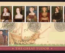 1997 Great Britain 450th Anniversary of Death of King Henry VIII Commemorative Stamps Royal Mail Addressed First Day Cover (FDC).
