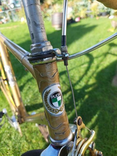 Vintage Puch rebuilt as fixie