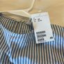 Girls Girls stunning Sold Out New NWT blue and white candy stripe dress H&M 10 11 Image 2