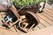 Vintage Original Old Dazey  Butter Churn Hand Turned Crank