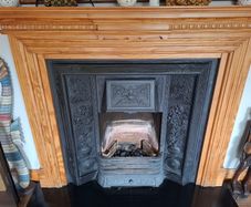 Fireplace Cast Iron (Second hand)