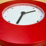 Vintage Ikea Red Tajma clock Design Knut and Marianne Hagberg 1999 Image 8