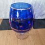 Large vintage Bohemia glass goblet Image 3