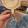 Glass Stein with Pewter Lid Image 3