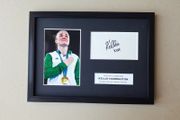 Kellie Harrington signed Olympics autograph in a frame