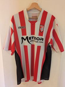 Vintage 2009  Derry City Home jersey Shirt O'Neills League of Ireland