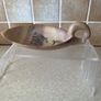 African Soapstone Hand carved 10.5" Bowl & 7.5" long Swan shaped soapstone Image 10