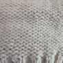 White cardigan with glitter 110 cm Image 3