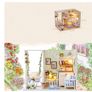Wooden Dollhouse Kit 3D Build with LED Lights Image 6