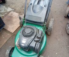 self-drive lawnmower