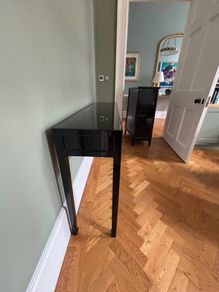 Mandarin Black Laquer Console Table