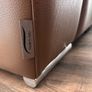 Italian leather two seater (recliner) Image 5