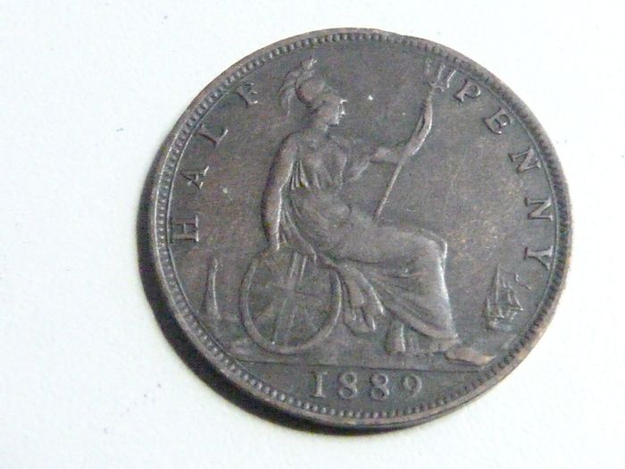 1889 halfpenny
