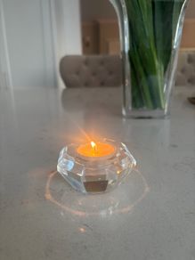 Paul costelloe tea light holder pair