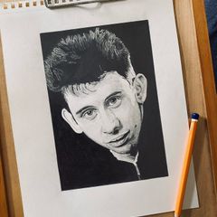 Shane MacGowan Drawing