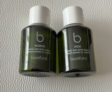 Bamford hand and body wash Jasmine 50ml & Rose 50ml