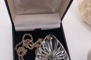 waterford teardrop pendant necklace