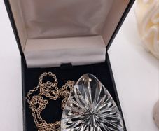 waterford teardrop pendant necklace