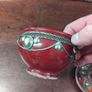 Moroccan Ceramic and Brass Jar Image 10