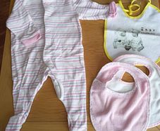 O-3 Months baby girl selection, New.