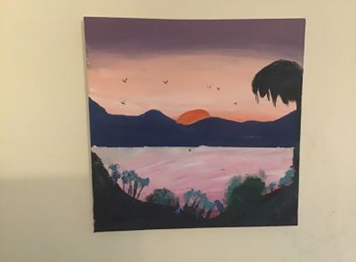 Square paintings
