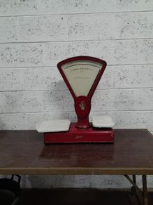 Vintage Industrial Berkel Weight Scale