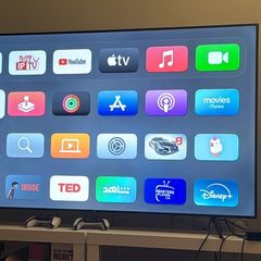 Samsung TV 65 - Slightly used - Some of stickers still on