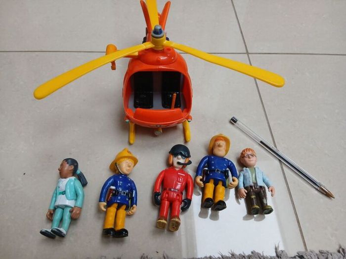 fireman Sam and friends