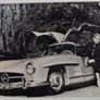Zsa Zsa Gabor vintage framed original photo 53cm x 43cm Image 2