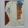 Original Art Original Drawing 'Part Roman' Irish Art abstract painting Image 7